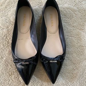 Prada Patent Flats